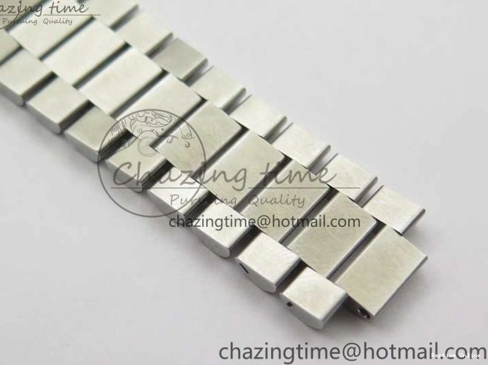 0417 SoftTouch Day-Date 40mm 228239 BP New Dial Version 904 SS Ice Blue T Crystal Markers Dial on SS President Bracelet A 2822